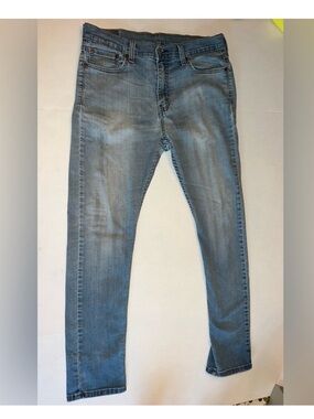 Levi's 510 33 x 32 Jeans in Light Blue Wash